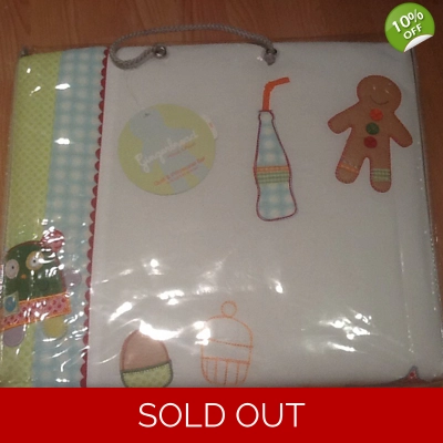 Mamas and Papas Gingerbread Quilt and Pillowcase